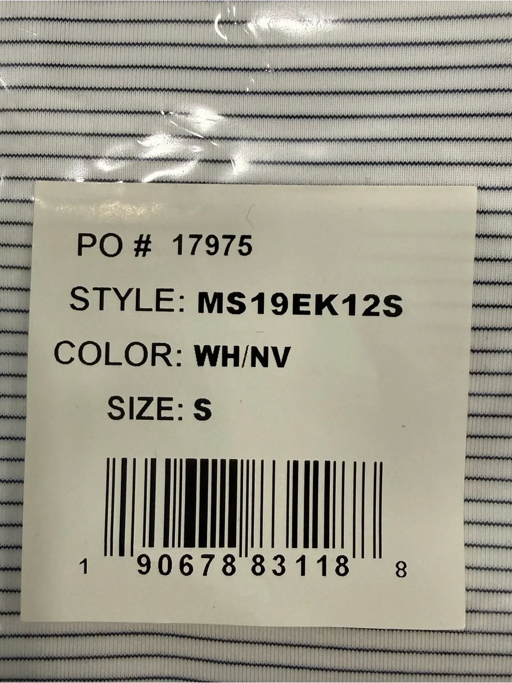 Peter Millar Navy and White Striped Polo / Peter Milar Golf Polo -Multiple Sizes - Picture 6 of 10